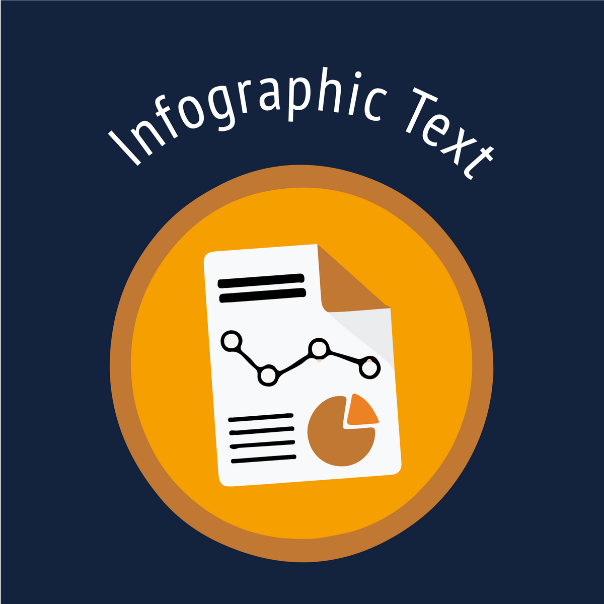 infographics text type